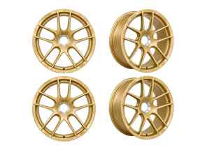 DD2 Centre Lock Wheel Set Satin Gold. Porsche 992.2 GTS - 992.25.19.R.SG, 992.26.03.R.SG